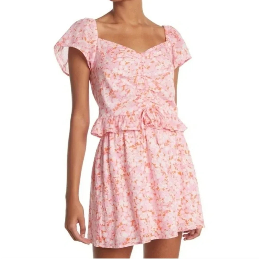 NWOT Abound Women's 2 PC Floral Top & Moxie Skirt Set 2X